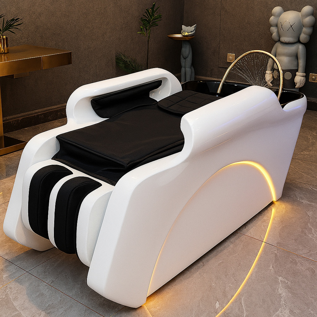 Head spa bed for website homepage sales